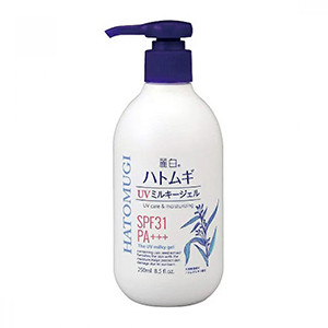 Hatomugi UV Milky Gel SPF31 PA+++