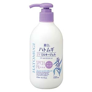 Hatomugi The Tone up UV Milky Gel SPF31 PA+++